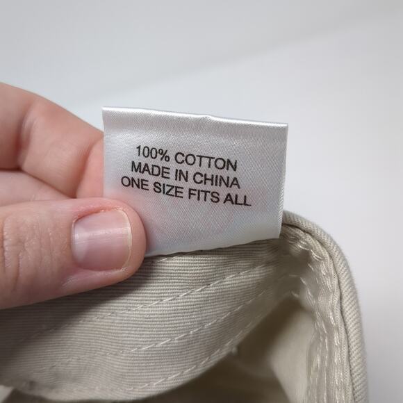 Budweiser Clover Slideback Baseball Hat Beige One Size Embroidered - Picture 11 of 11